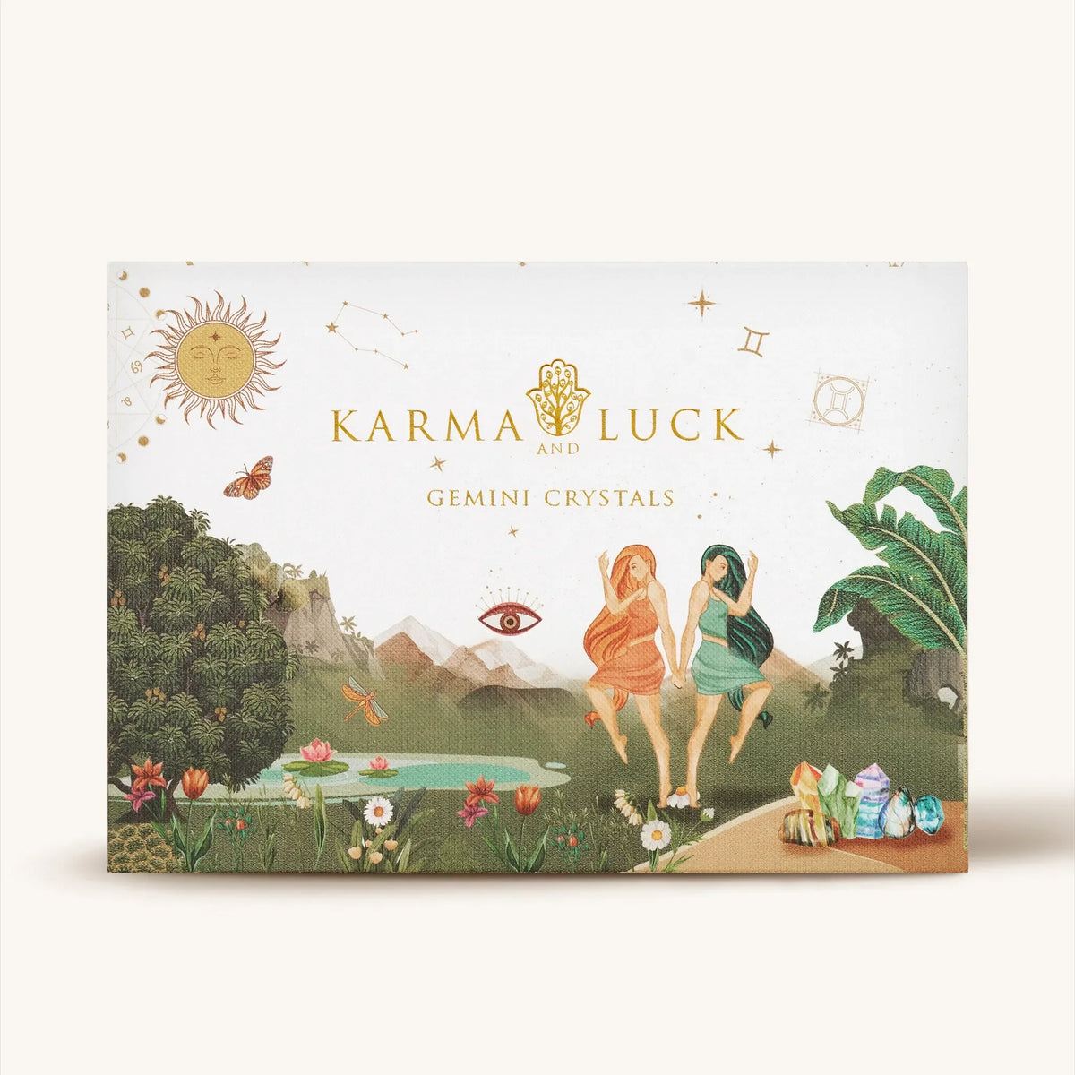 Playful Charisma Gemini Zodiac Crystal Box