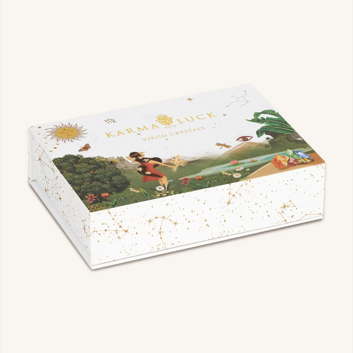 Humble Altruist Virgo Zodiac Crystal Box