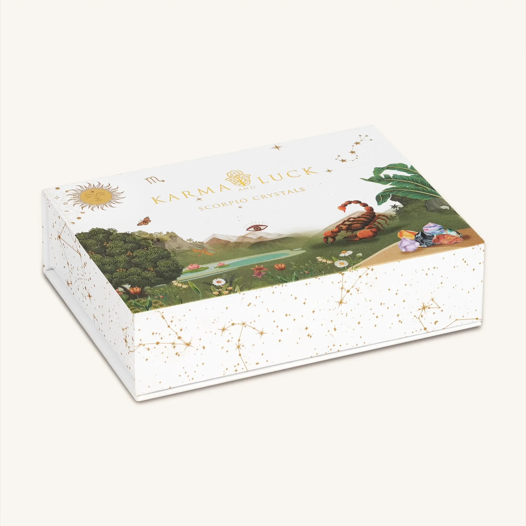 Strengthened Insight Scorpio Zodiac Crystal Box
