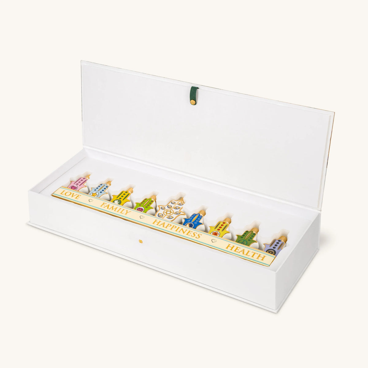 Sacred Traditions - Hamsa Menorah