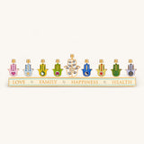 Sacred Traditions - Hamsa Menorah