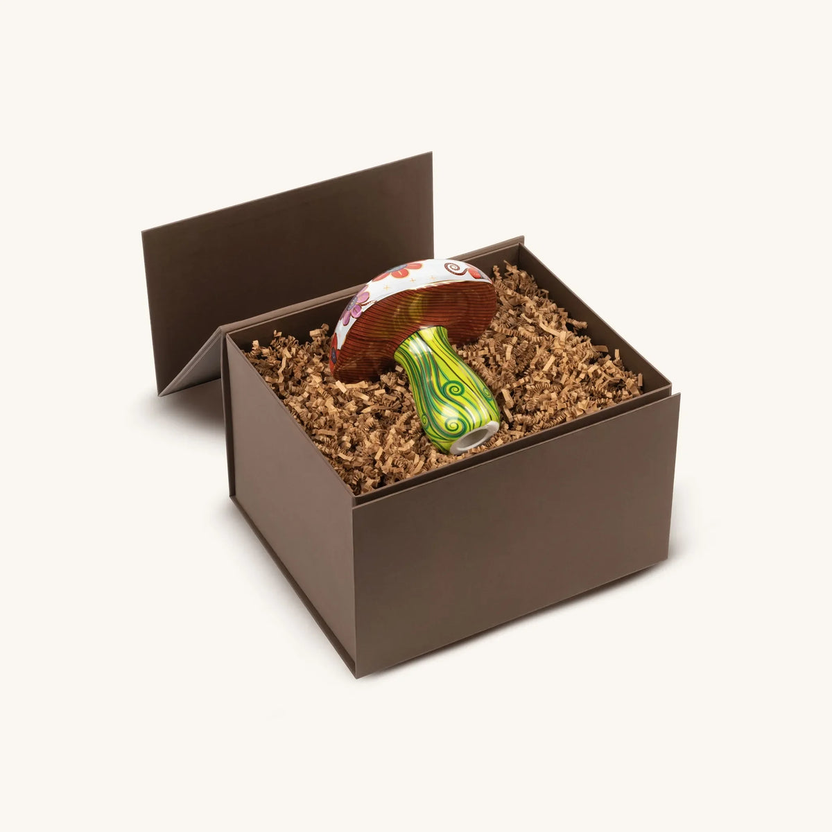 Blooming Affection Flower Mushroom Statue