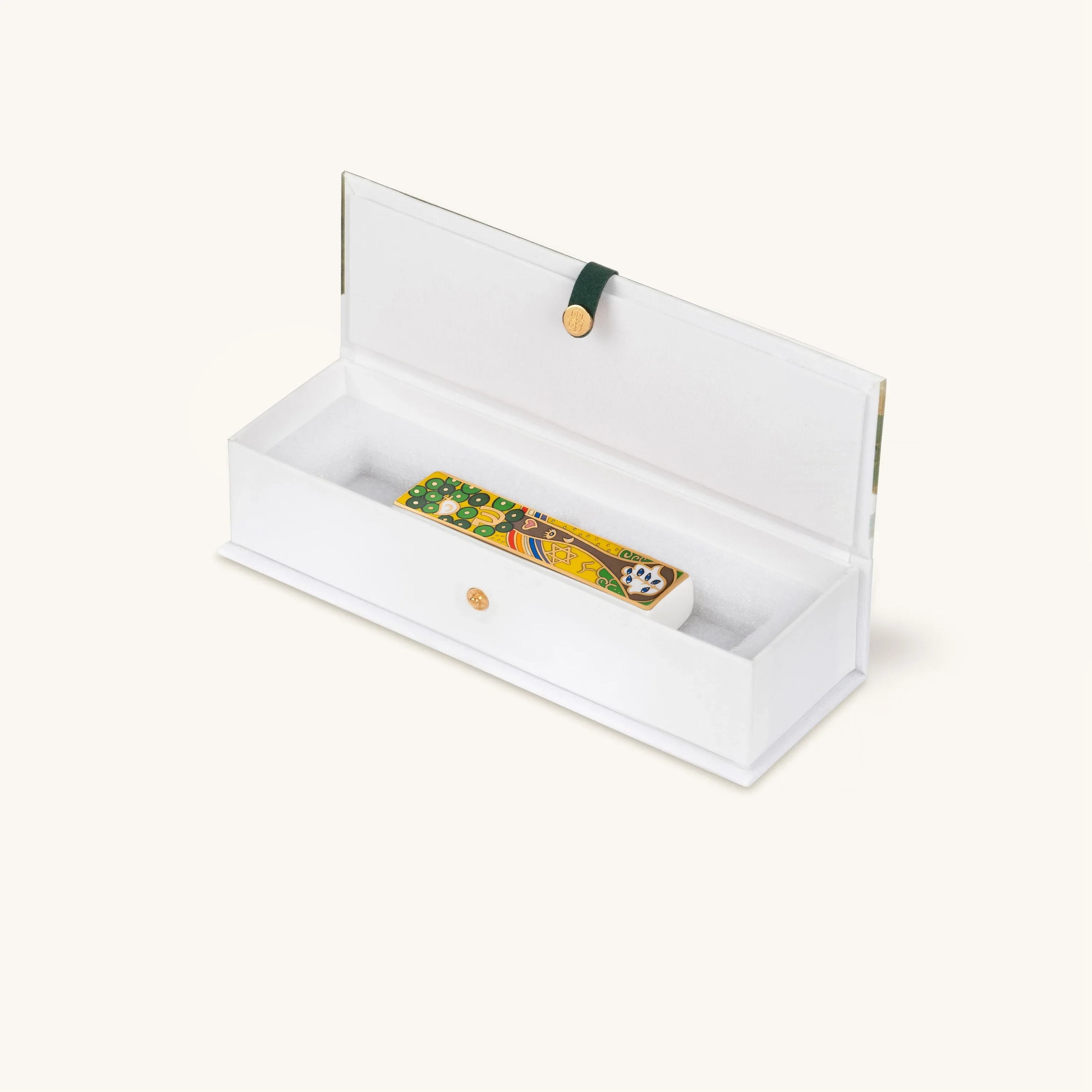 Grounded Presence Ceramic Tree of Life Mezuzah