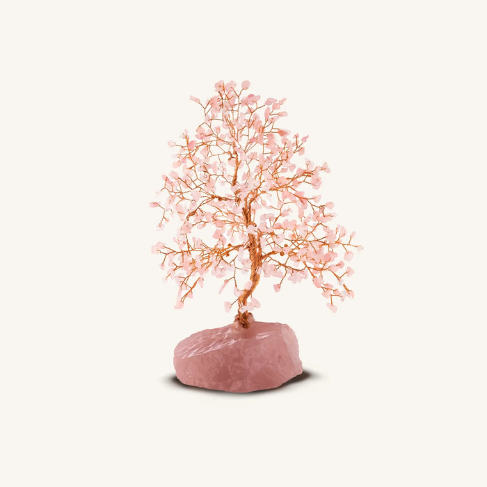 Spiritual Love Rose Quartz Feng Shui Tree