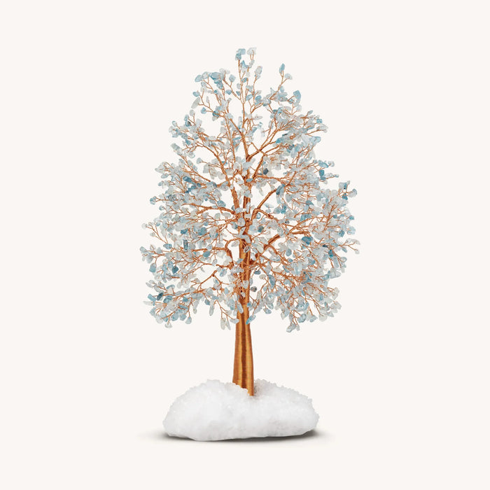 Tranquil Spirit Aquamarine Feng Shui Tree