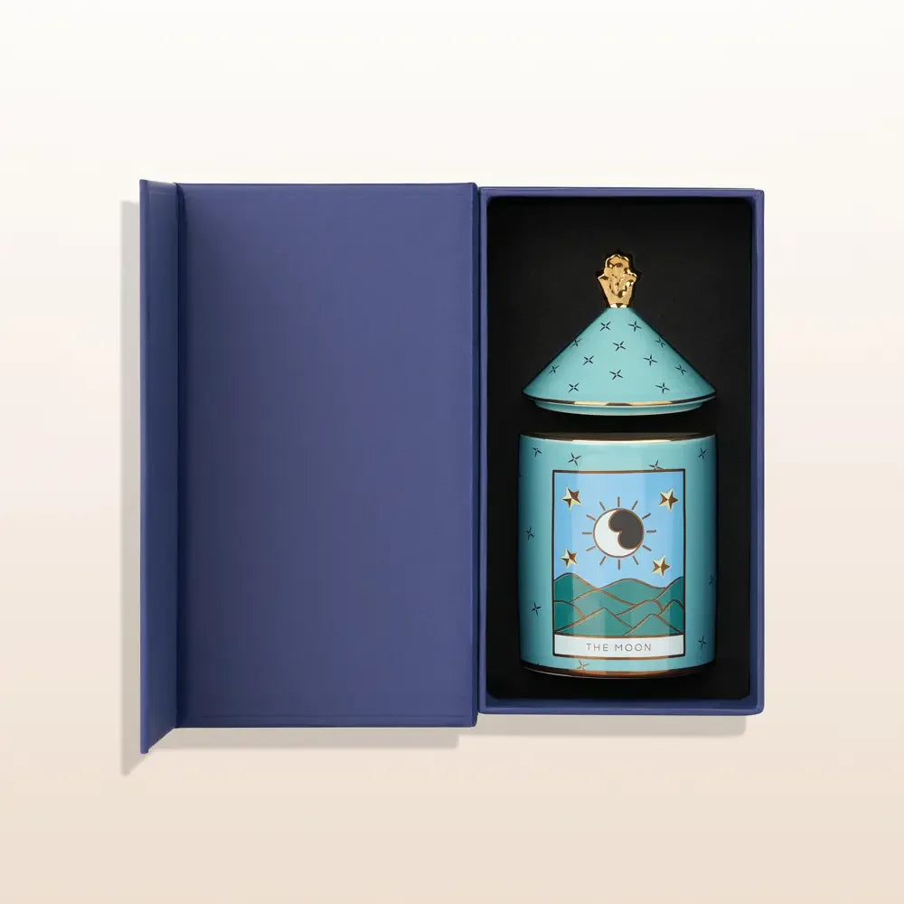 Moon Tarot Candle and Statue Bundle
