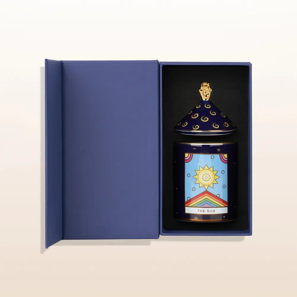 Sun Tarot Candle and Statue Bundle