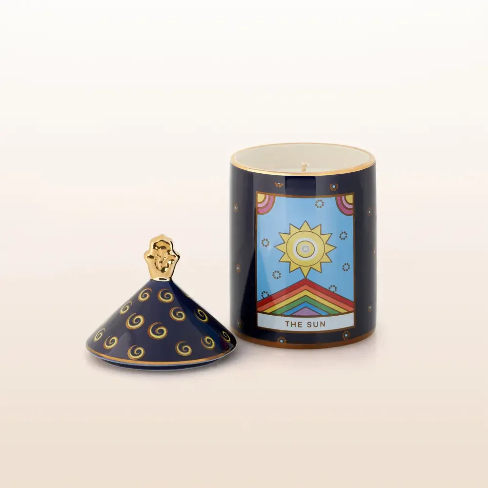 Sun Tarot Candle and Statue Bundle