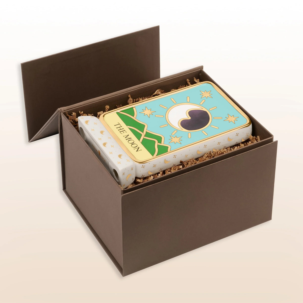 Moon Tarot Candle and Statue Bundle