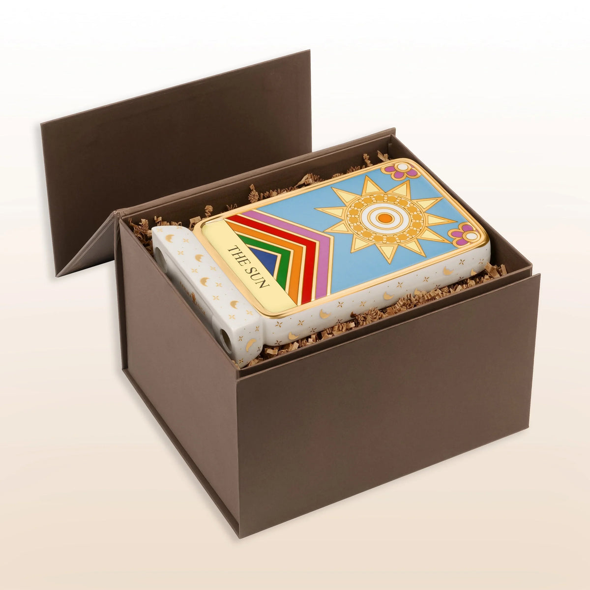 Sun Tarot Candle and Statue Bundle