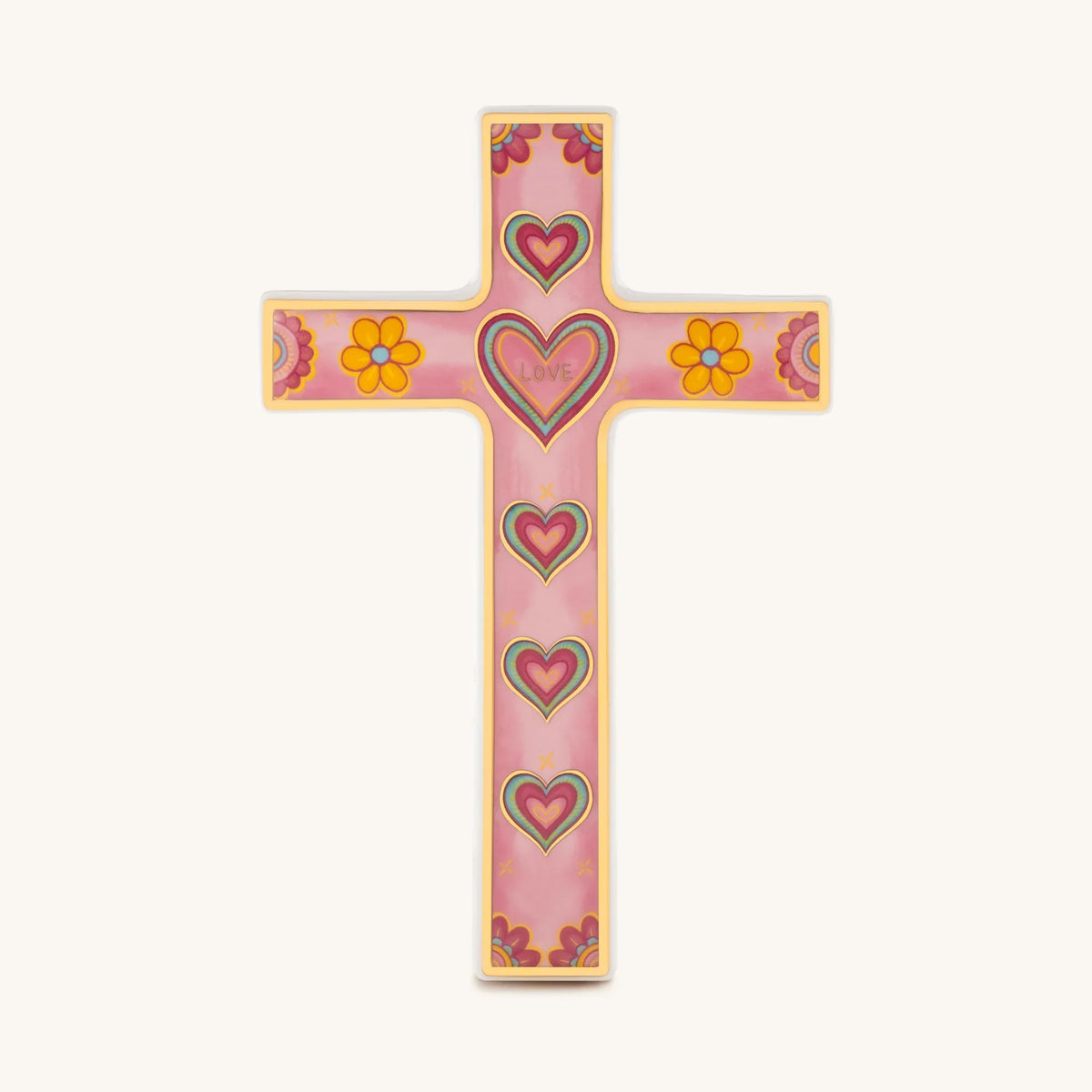 Radiant Love Wall Cross