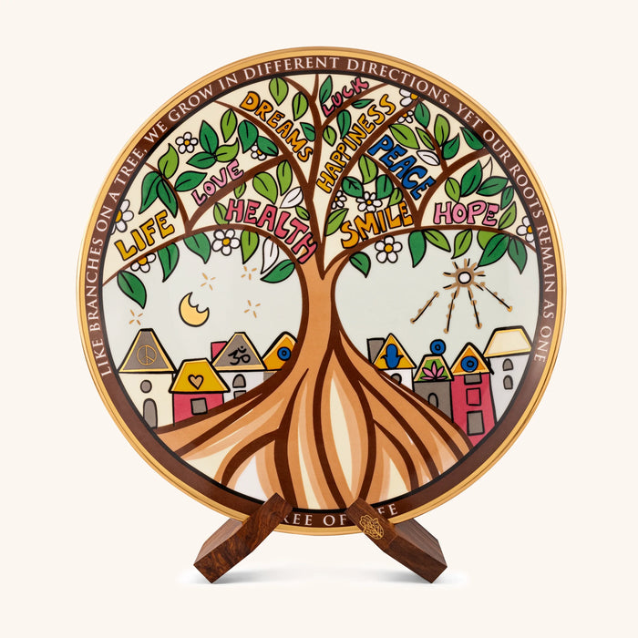 Sturdy Roots Tree of Life Plate