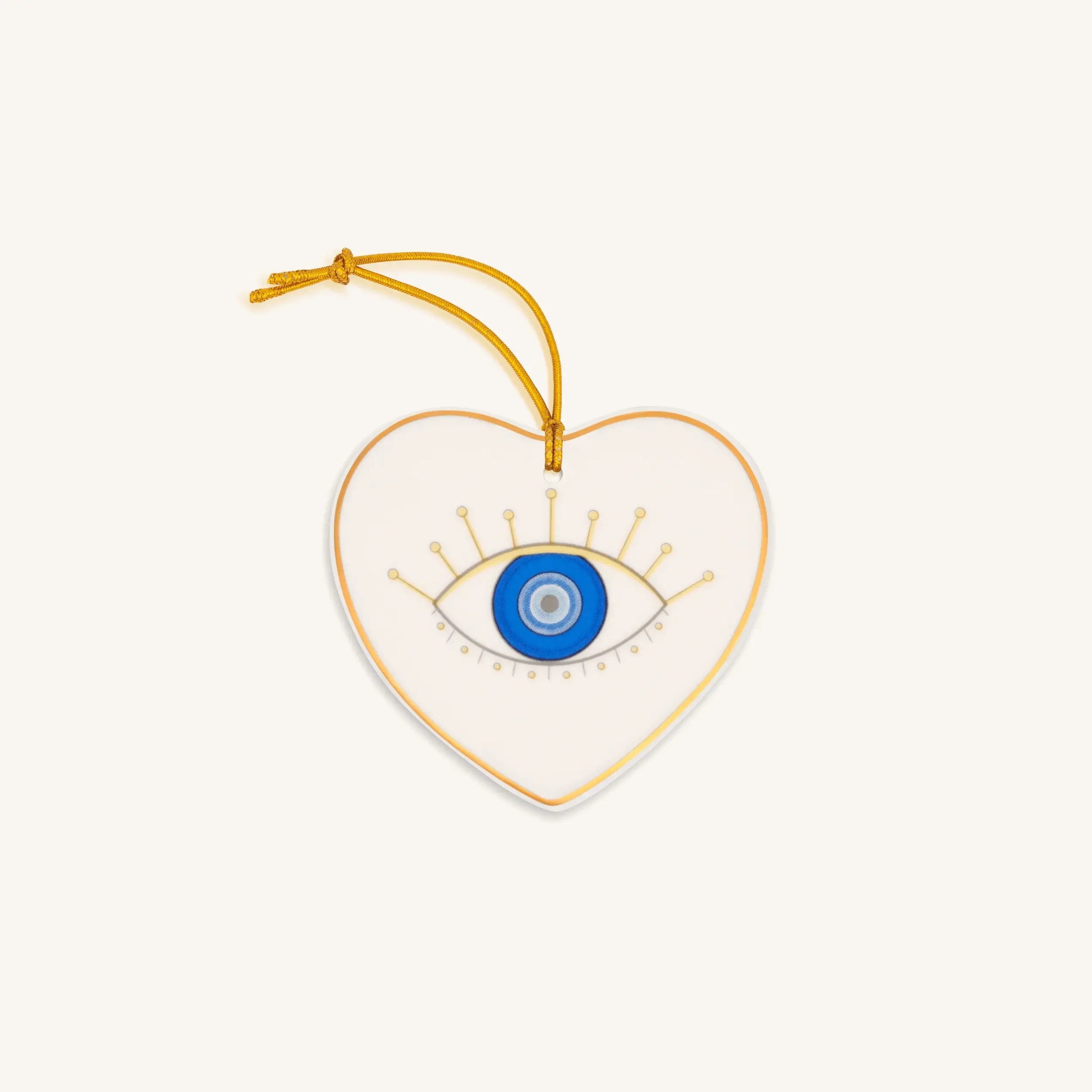 Unbreakable Bonds Evil Eye Heart Ornament