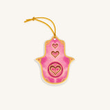 Blessed by Love Hamsa Heart Ornament