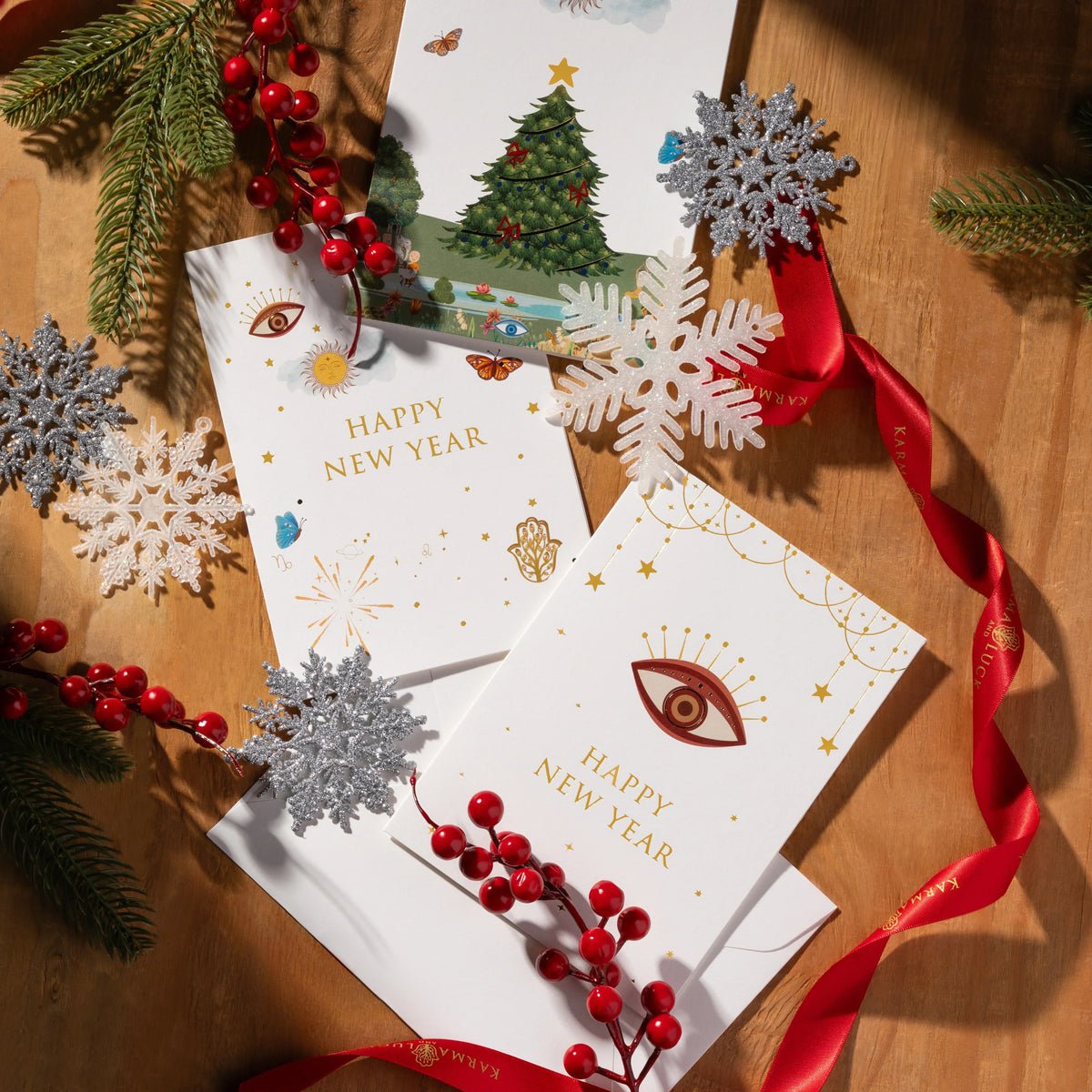 Fresh Start New Year Greeting Card