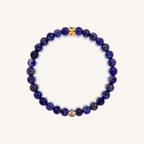 Celestial Wisdom Lapis September Birthstone Evil Eye Kid's Bracelet