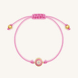 Precious Promise Pink String Evil Eye Kids Bracelet