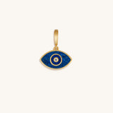Enlightened Soul Lapis Lazuli Evil Eye Engravable Charm