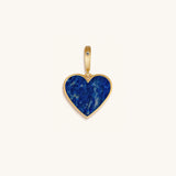 Love’s Wisdom Lapis Lazuli Heart Charm