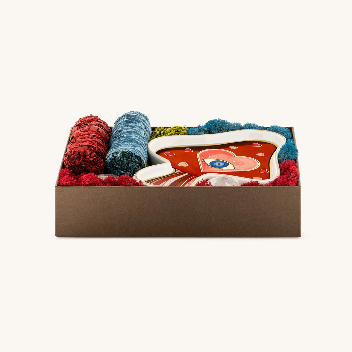Emotional Harmony Red Mushroom Dragon’s Blood & Nag Champa Sage Box