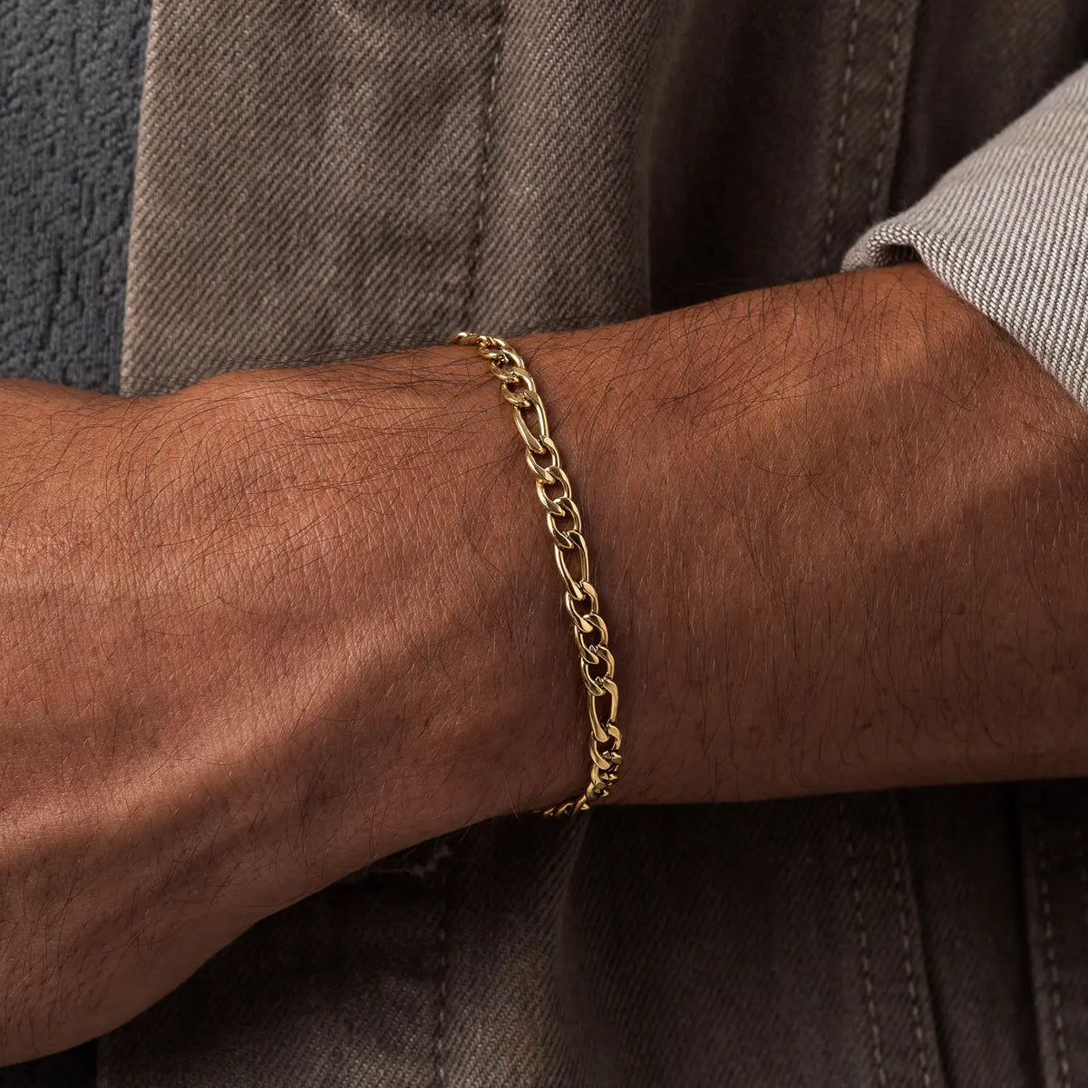 Balance & Boldness Stainless Steel Chain Bracelet
