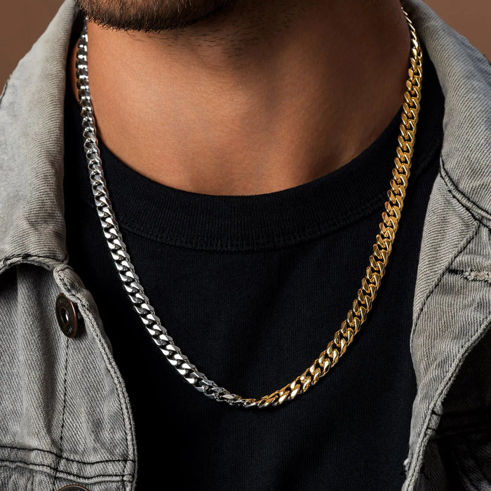 Commanding Balance Stainless Steel Chain Necklace