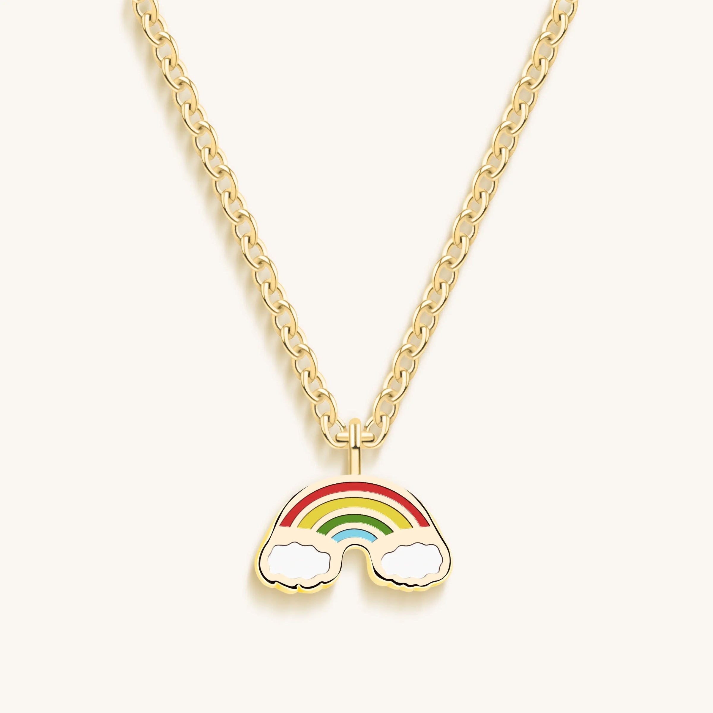 Sweet Hope - Rainbow Charm Necklace