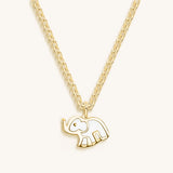 Joyful Future - Elephant Charm Necklace
