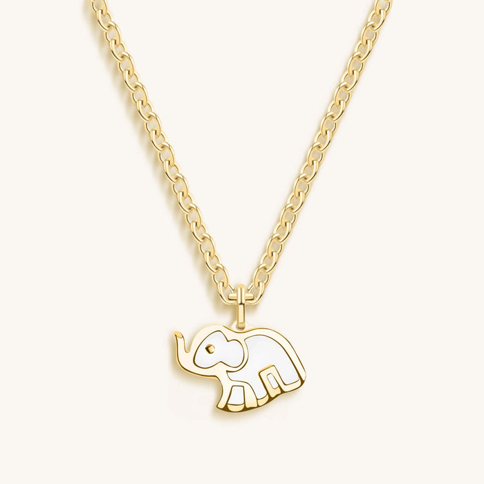 Joyful Future - Elephant Charm Necklace