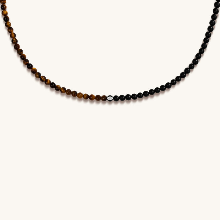 Blissful Protection - Onyx Evil Eye Necklace