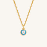 Cherished Safeguard Evil Eye Kids Necklace