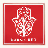 Mighty Protector - Cotton Voile Red Hamsa Pet Bandana