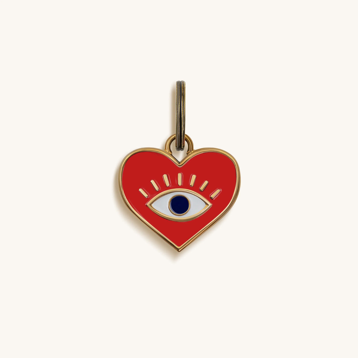 Playful Love - Evil Eye Large Pet Tag