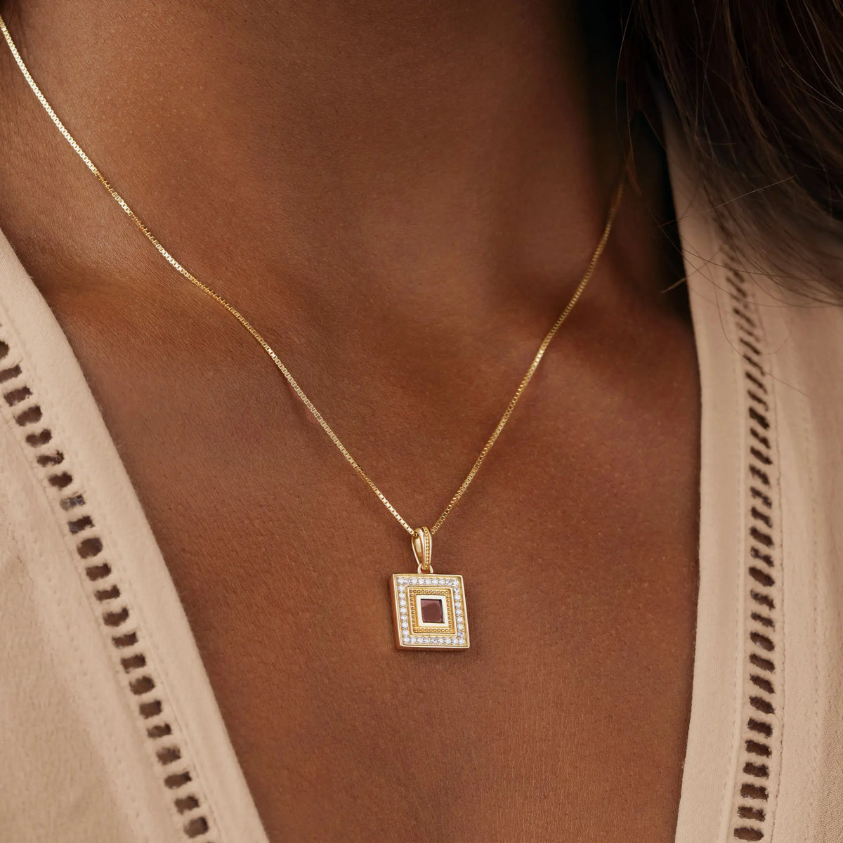 Eternal Brilliance Torah Nano Chip Necklace