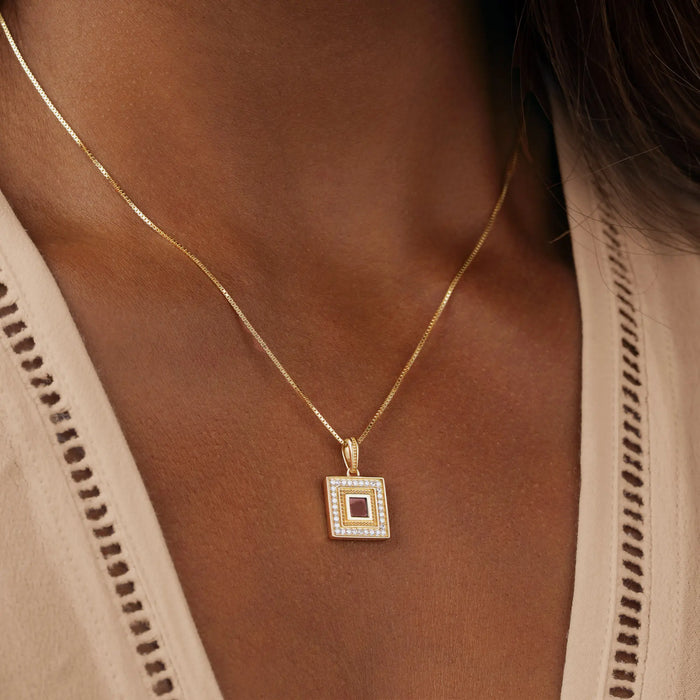 Eternal Brilliance Torah Nano Chip Necklace