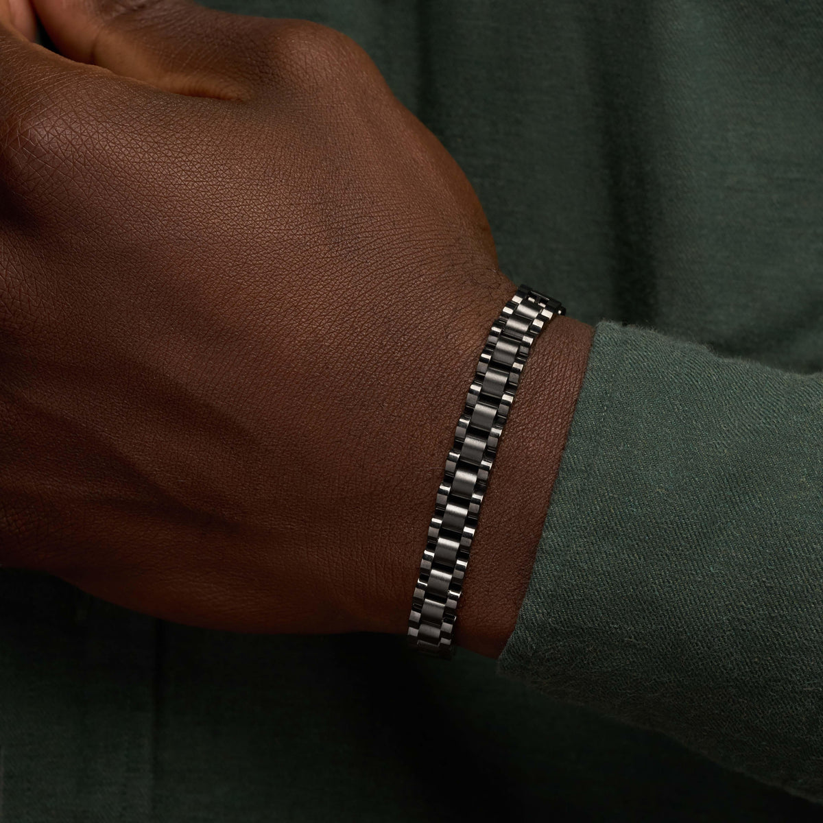 Gracious Leader Stainless Steel Bracelet