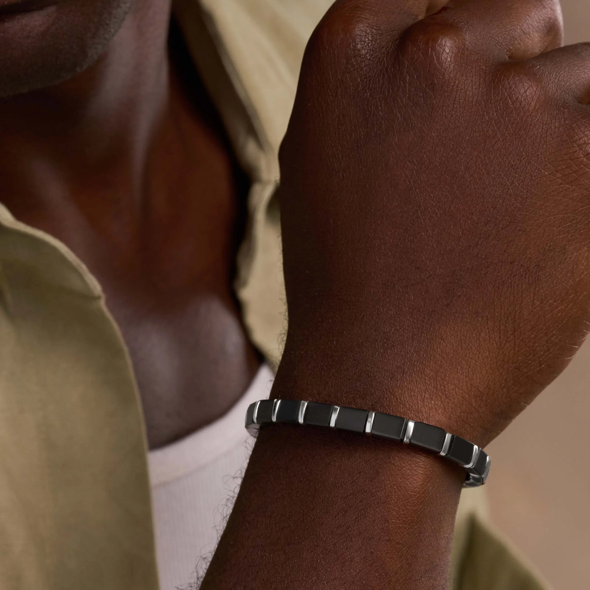Accepted Outcome Stainless Steel Bracelet