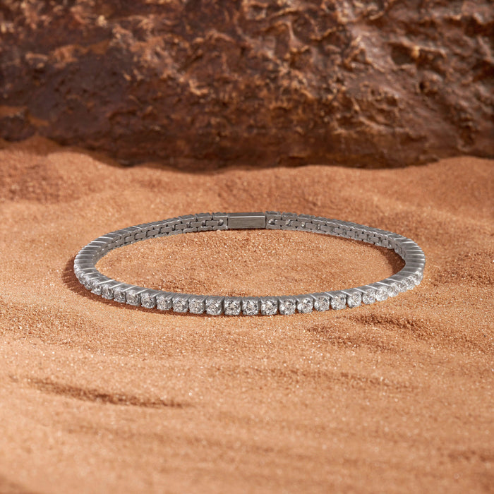 Illuminated Path Stainless Steel Bracelet