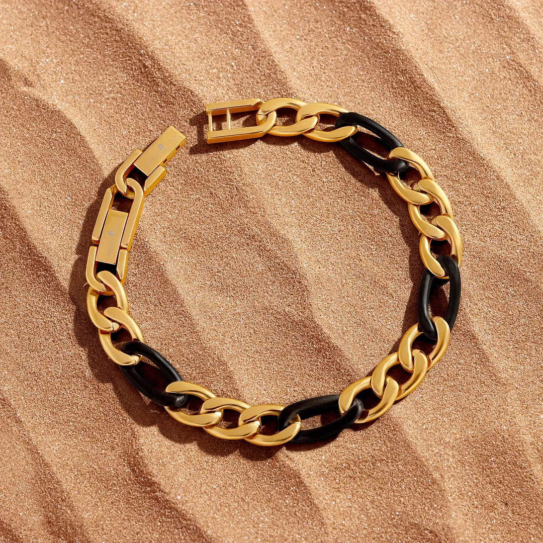 Silent Power Stainless Steel Chain Bracelet