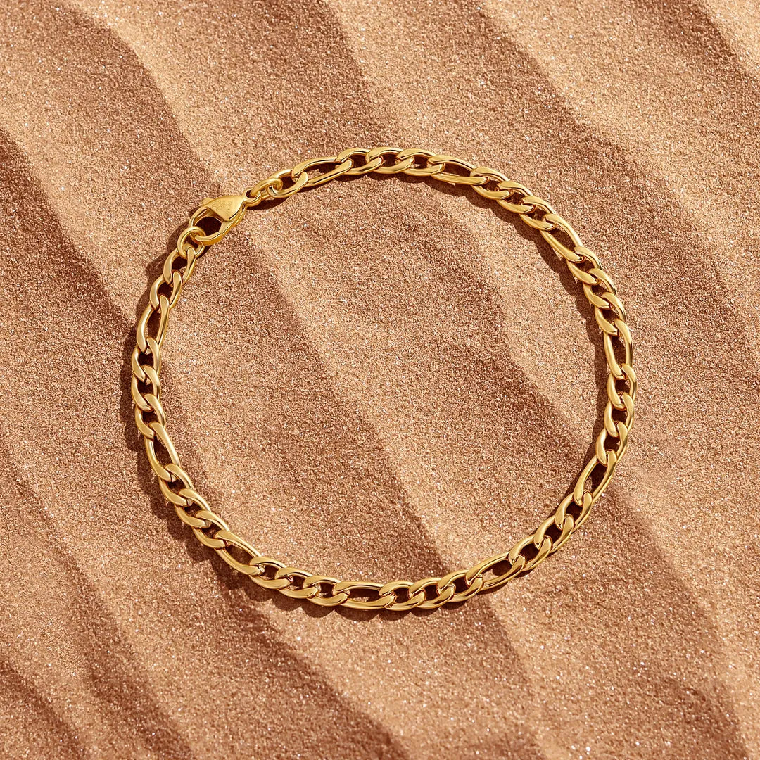 Balance & Boldness Stainless Steel Chain Bracelet