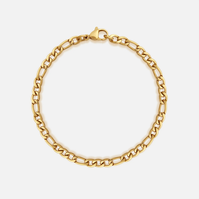 Balance & Boldness Stainless Steel Chain Bracelet
