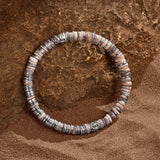 Inspired Creativity - Opal Evil Eye Heishi Bracelet