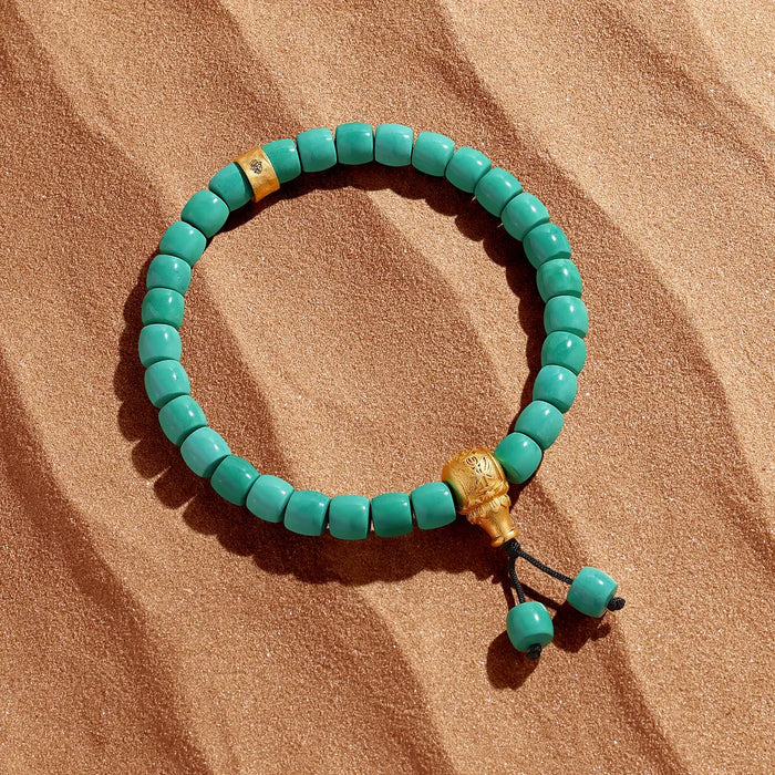 Inner Horizon Turquoise Harmony Barrel Bracelet