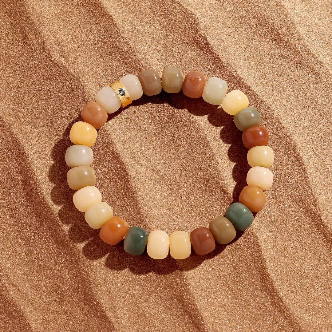 Tranquil Journey Buddhism Wood Bracelet
