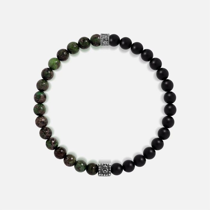 Prosperous Protection Multi Stone Hamsa Bracelet