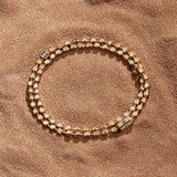 Divine Forces Gold Evil Eye Hamsa Bracelet