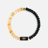 Radiant Joy Citrine Onyx Bracelet