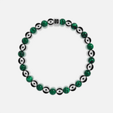 Abundant Transformation Malachite Evil Eye Bracelet