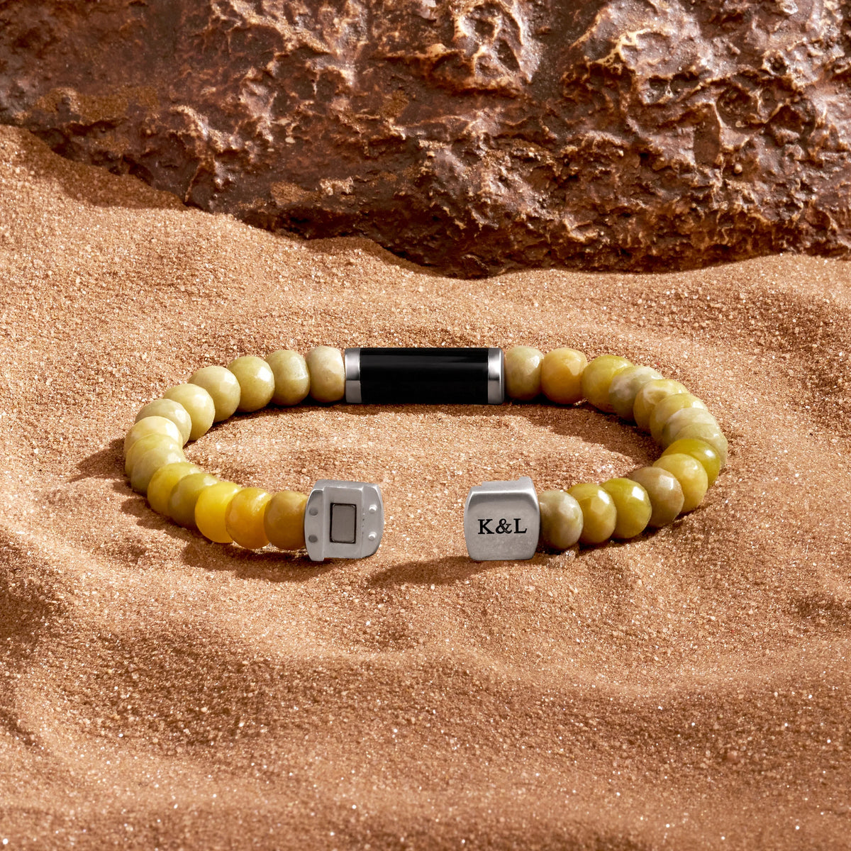Divine Success Jade & Black Onyx Bracelet