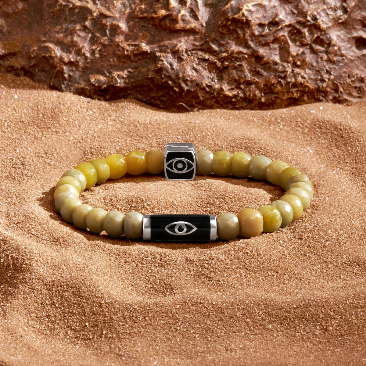 Divine Success Jade & Black Onyx Bracelet